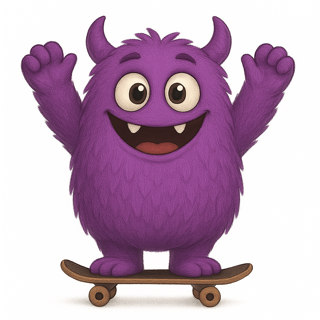 Oogy Monster waving
