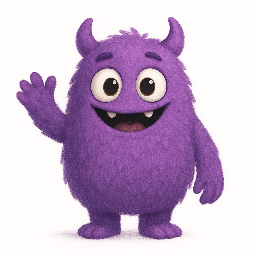 Oogy Monster waving
